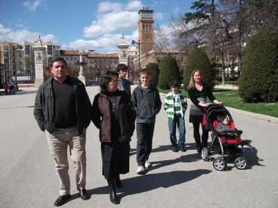 donant un passeig pel Parque del Retiro a Madrid